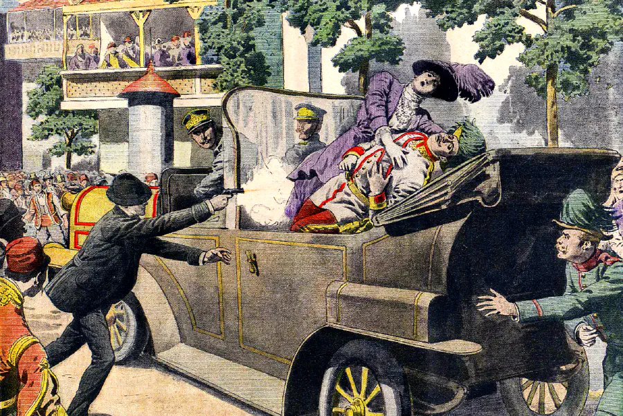 Правящие классы Европы подходили к войне каждый с точки зрения своих узких национальных интересов / Изображение: общественное достояние