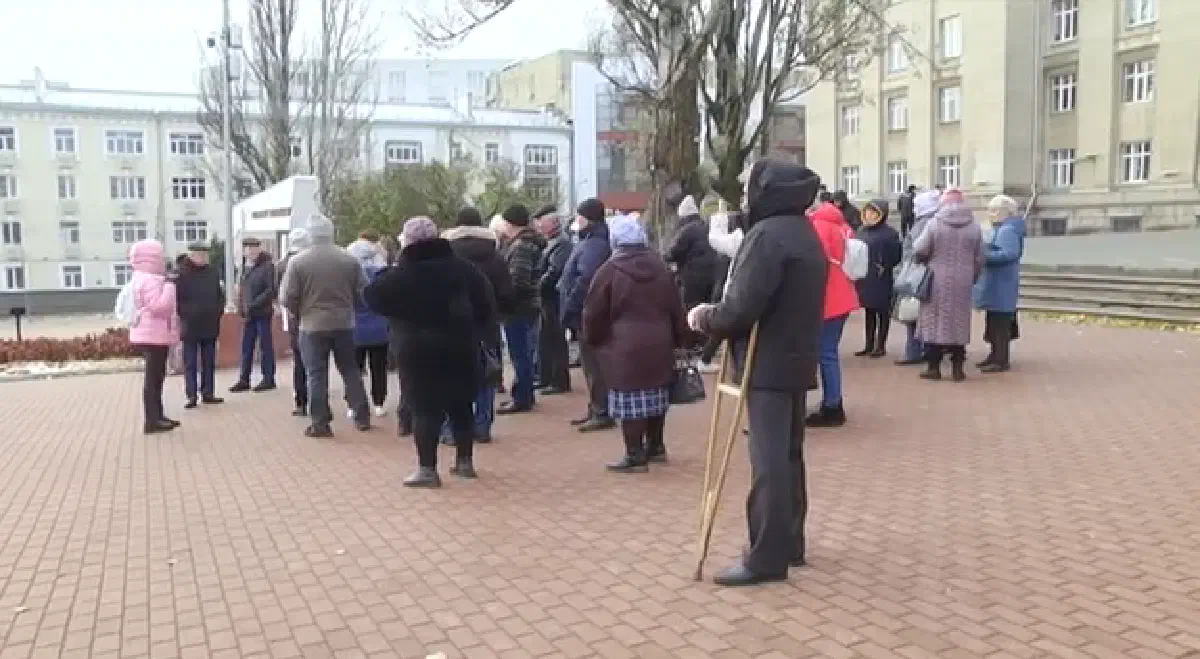 Митинг 6 ноября на Красной площади Курска / Источник: Радио Курск