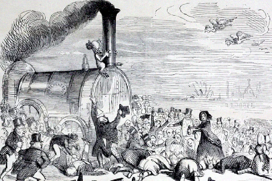 Эта спекуляция не была случайной, обусловленной лишь безумием инвесторов или стадным поведением, но была симптомом более глубоких противоречий внутри капиталистической системы / Изображение: общественное достояние