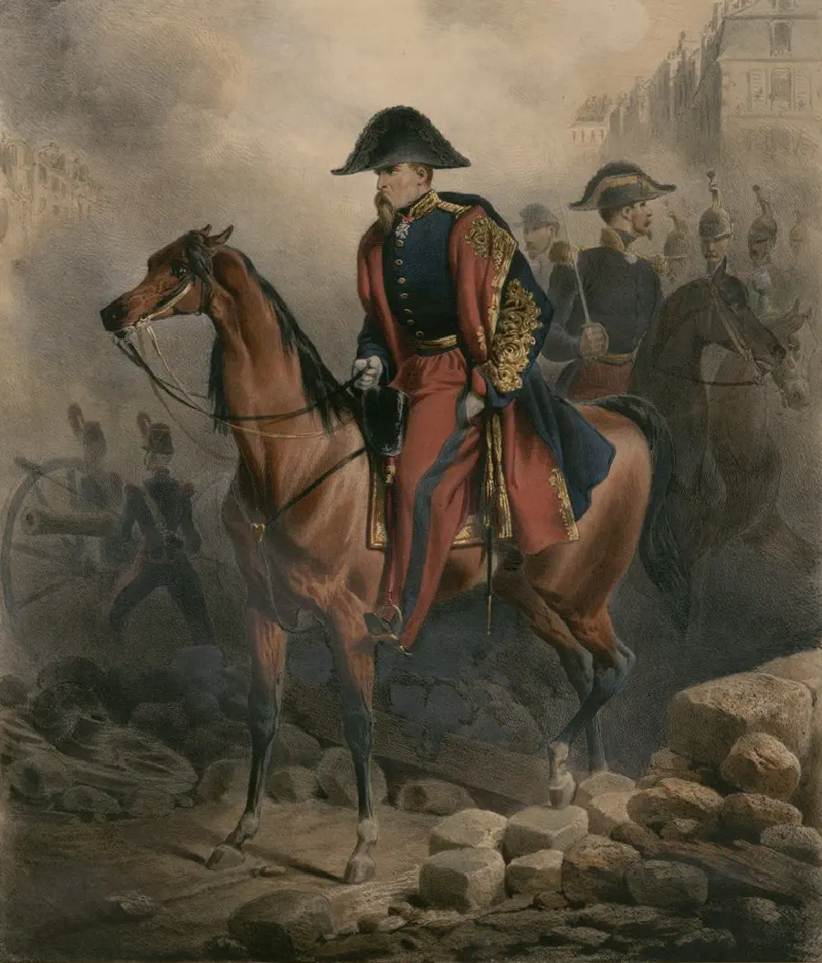 Когда Кавеньяк подавил парижских рабочих, он сделал это по приказу всего парламента и во имя всей буржуазной &laquo;цивилизации&raquo; / Изображение: общественное достояние