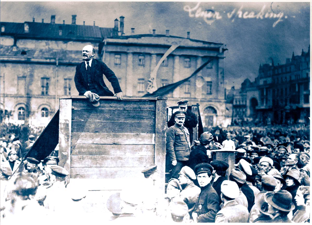 Ленин и Троцкий, май 1920 года