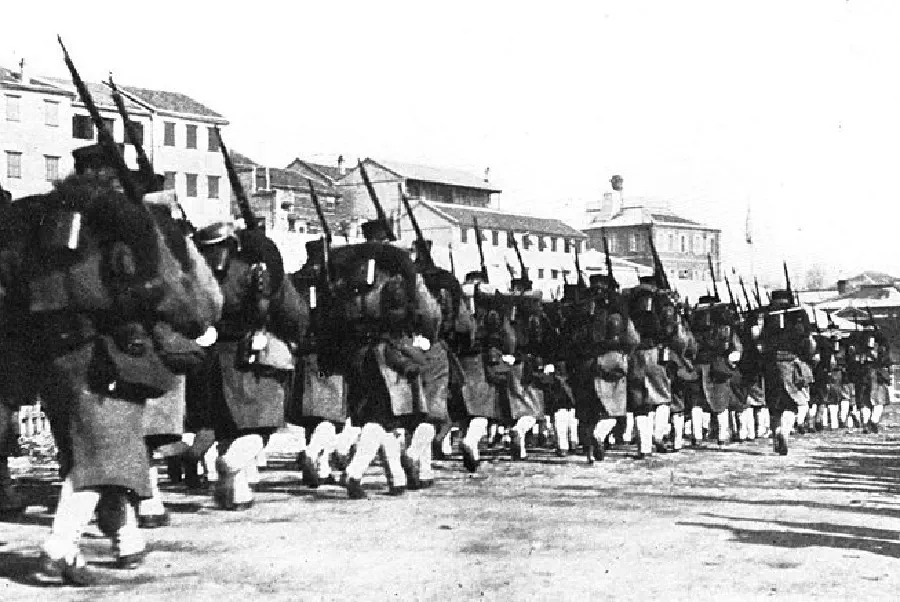 Русско-японская война 1904-1905 годов быстро обнажила саморазложение царизма / Изображение: общественное достояние