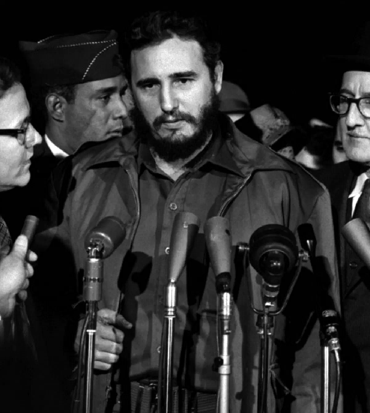 Фидель Кастро в 1959 году. Фото из Библиотеки Конгресса.